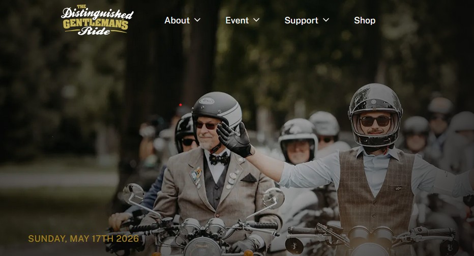 The Distinguished Gentleman's Ride Brno 2026